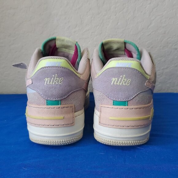 Nike AIR Force 1 Shadow Cashmere/Coral CI0919 700 Women's 10 - Picture 5 of 10